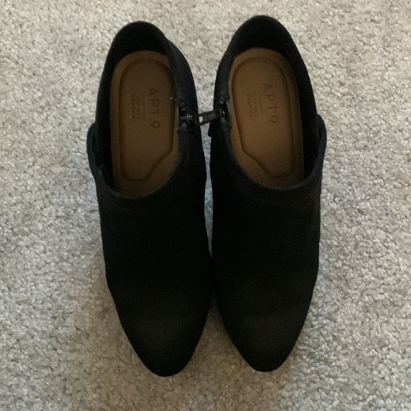 Black Heeled Booties - Picture 5 of 6